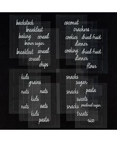 Etiquetas de Identificação Transparente - Dispensa