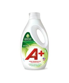 A+ Líquido Optimal. Este detergente líquido apresenta uma fórmula de alta performace, que garante eficácia na eliminação das nódoas, para que obtenha excelentes resultados. A variedade Optimal oferece à sua roupa uma limpeza total.