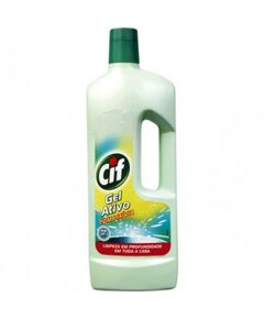 Detetergente para limpeza - Cif - Gel Ativo Com Lixívia 750ML