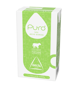 Leite Puro - Meio Gordo 1L