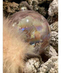 Bola de Natal - Clear Glass Ball Orn