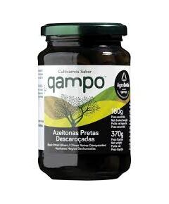 Azeitonas Pretas - Qampo - Descaroçadas