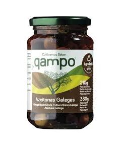 Azeitonas Galegas - Qampo - frasco 210 g