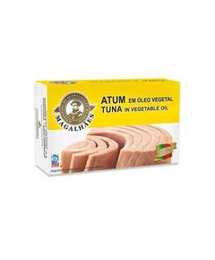 Atum em Óleo Vegetal 110g- Magalhães