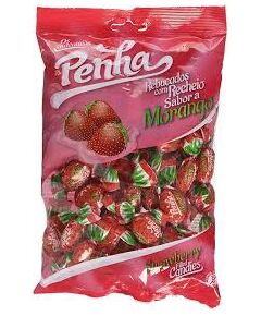 Rebuçados- Penha- com Recheio de Morango - 100g
