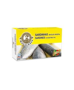 Sardinha em  Óleo Vegetal - Magalhães 125g