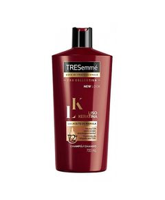 Shampo do cabelo-Tresemmé Liso Keratina 700 Ml