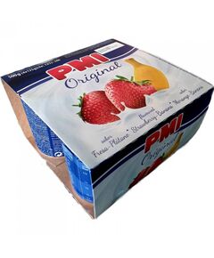 Iogurte Pascual 4 - Sabor Sabor Morango e  Banana 125g