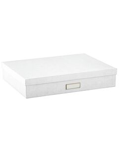 Caixa de documentos branca Bigso Stockholm