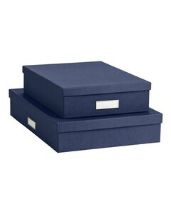 Caixa de documentos Bigso Stockholm (azul marinho)