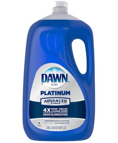 Detergente de Loiça- Dawn Platinum Advanced Power Liquid Dish Soap, 2.66L