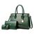 Conjunto de Bolsa Emery Rose verde