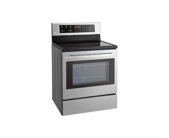 Fogão Eléctrico LG Inox c/ 5 Bocas de Cerâmica Forno 178l -  LRE3193ST