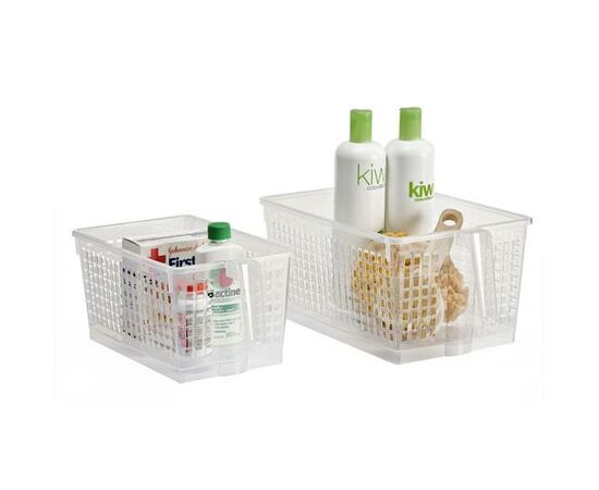 Cesto multiusos transparente, pequeno