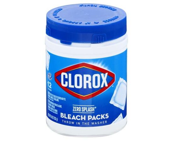 12 Cápsulas de lixívia Clorox Zero Splash