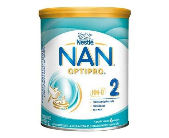 Nan Optipro 2 em lata 400g -  Nestlé