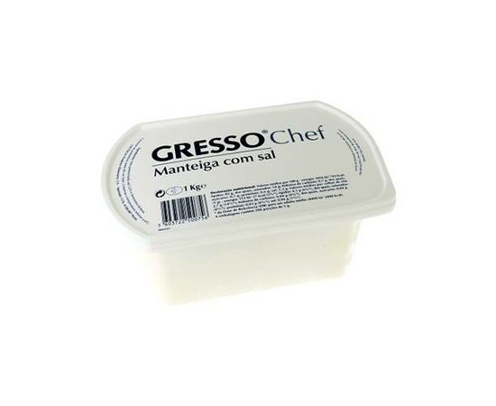 Manteiga Sem Sal - Gresso Chef  1Kg