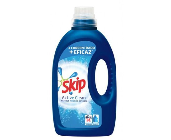 Detergente Skip Liquido Active Clean - 1.4L 28D