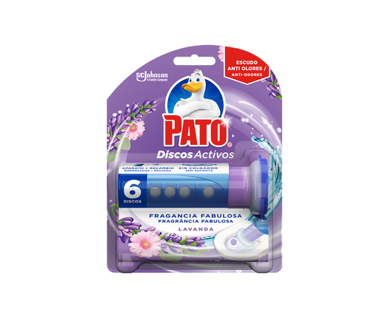 Discos Activos Sanitário WC Lavanda - Pato
