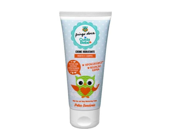 Creme Hidratante Rosto & Corpo Cuida Bebé - Pingo Doce 100ml