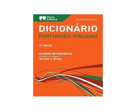 Dicionário Editora de Português-Italiano 3. ª Edição