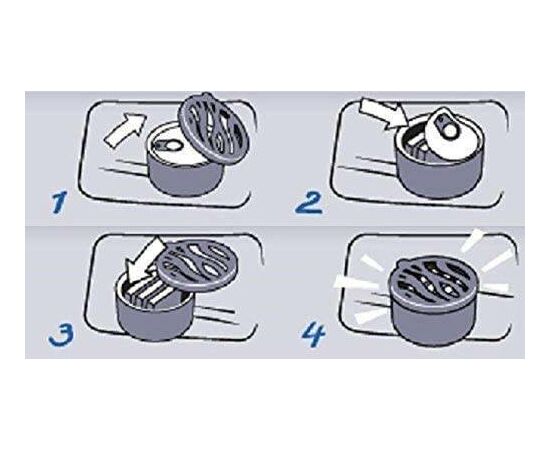 Ambientador de Baunilha e Pastilha p/ carro e Casa Areon Blister