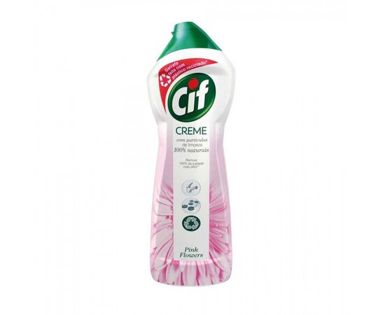 Detergente Cif Creme Pink Flawers