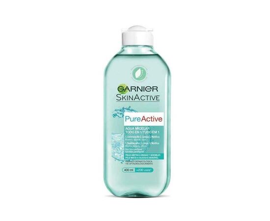 Limpeza para o Rosto Água Micelar - Garnier Skin Active 400 ml