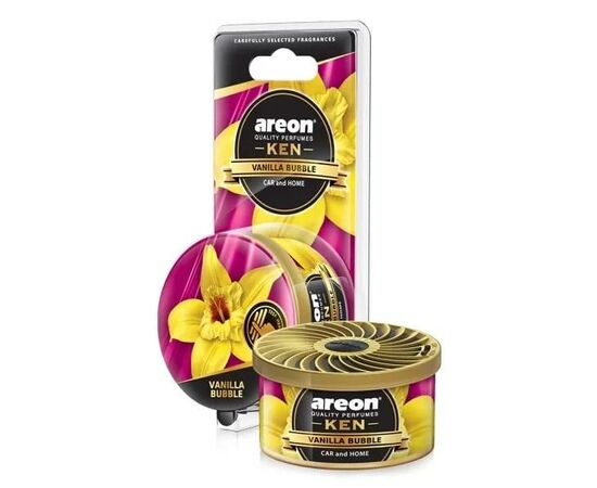 Ambientador de Baunilha e Pastilha p/ carro e Casa Areon Blister