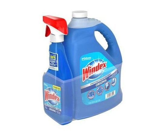 Limpa-vidros Windex, 3,72lt + 940ml
