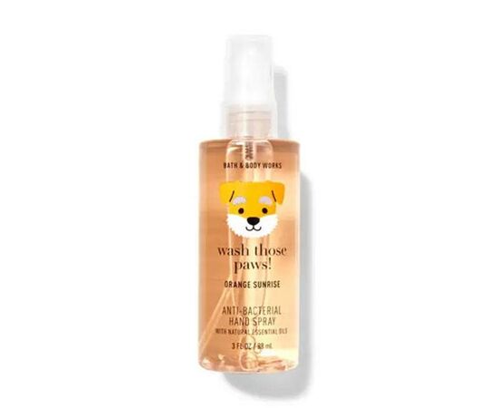 Spray anti-bactérias para mãos, Bath & Bodyworks, Orange Sunrise