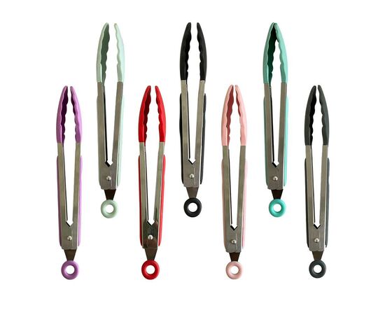 Pinça  de Aço Inoxidável para Cozinhar ou Servir Saladas