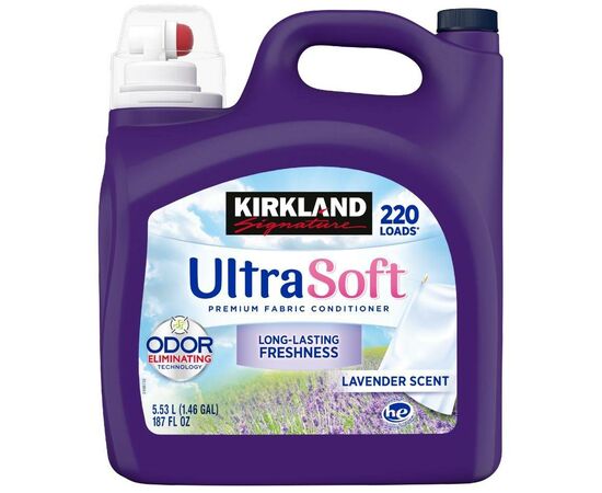 Kirkland Ultra Soft Lavander fabric conditioner, 220 loads