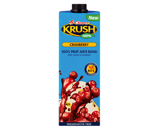 Sumo de CRANBERRY Krush 100% 1L