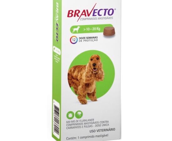 Anti-carraça Bravecto 10 a 20kg