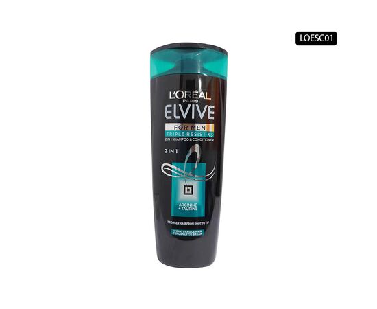 Shampoo LOREAL Elvive For Men x3 400ml