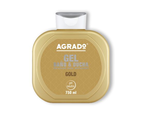 Gel de banho e duche Gold Agrado 750ML