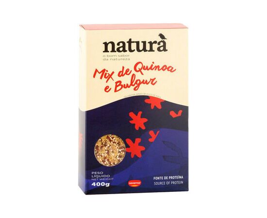 Natura Mix Quinoa E Bulgur Com Glúten