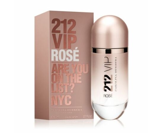 Perfume 212 Vip Rose Carolina Herrera Eau De Parfum 80ml