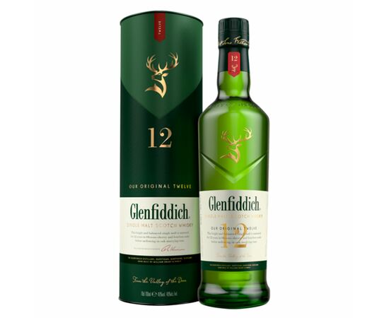 Whisky Glenfiddich 12 Anos 750ml