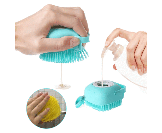 Body clean - escova para banho silicone