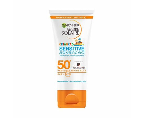 Protector Sensitive Advanced Crianças 50+ 50 Ml - Garnier Ambre Solaire