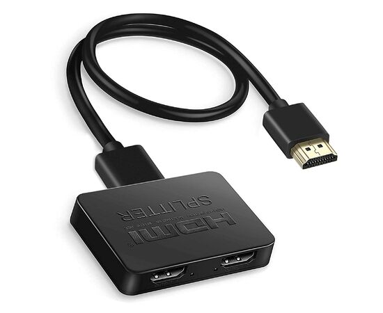 Divisor Spliter hdmi 1x2 amplificador de sinal 4k