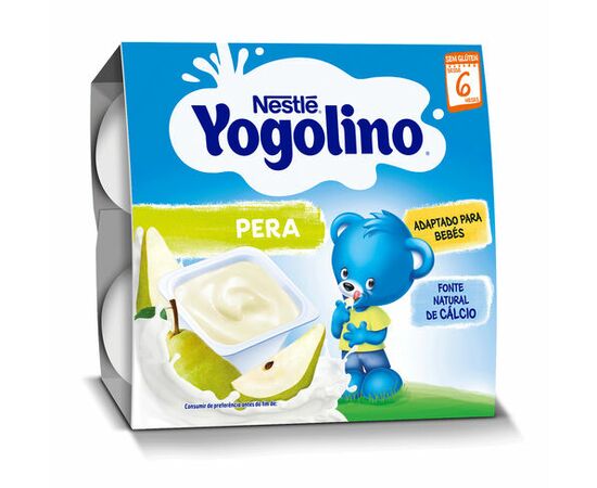 Nestlé Láctea Iogolino Pêra 4x100g