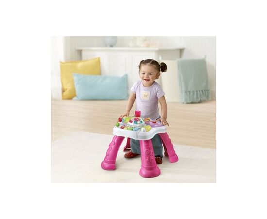 Sit-to-Stand Learn & Discover Table™ - Rosa