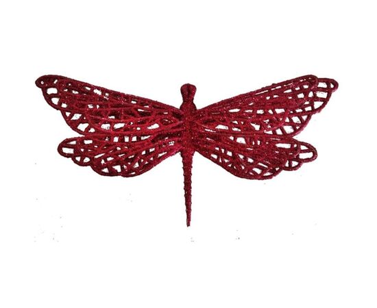Enfeite Natal Libélula - Vermelho Natal