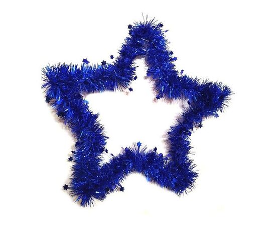 Festão de Natal Estrela - Azul