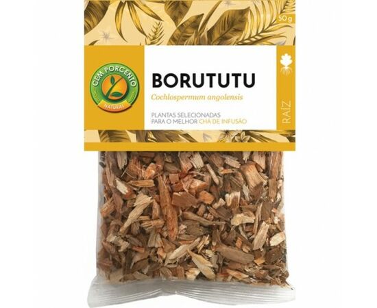 Chá Infusão Borututu Raiz Saco 50g - Cem Porcento