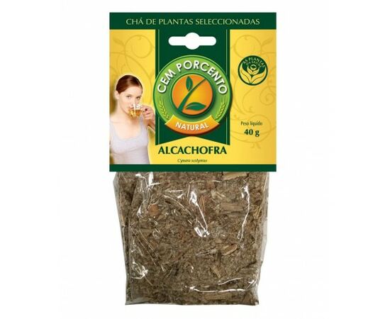 Chá Infusão Alcachofra 40g - Cem Porcento