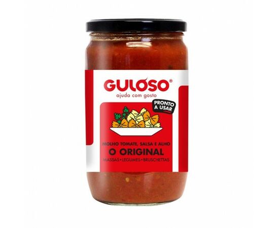 Guloso Molho Original Tomate Salsa E Alho 400 G